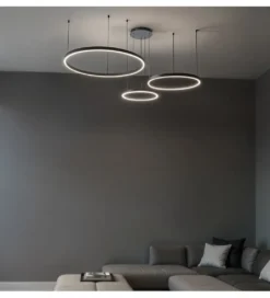Lampa wisząca MONZA AZ134 145 cm czarna*DOMENO Outlet