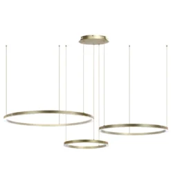 Lampa wisząca MONZA AZ134 145 cm złota*DOMENO Outlet