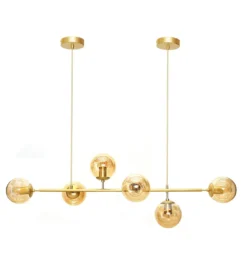 Lampa wisząca MORIS 113 cm złota*DOMENO