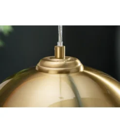 Lampa wisząca Mystic Golden Ball złota*Invicta Interior Hot