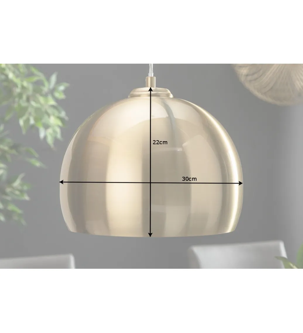 Lampa wisząca Mystic Golden Ball złota*Invicta Interior Hot