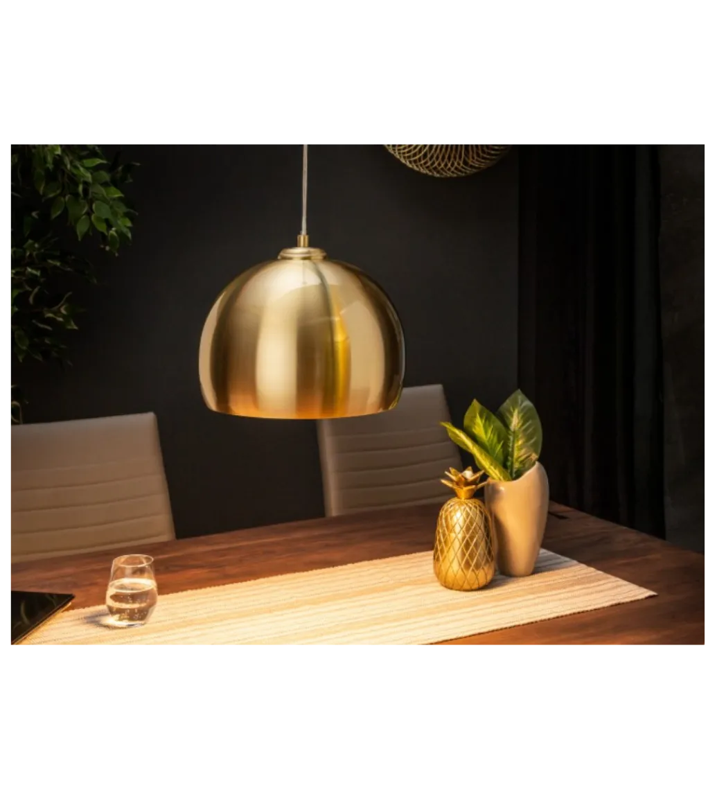 Lampa wisząca Mystic Golden Ball złota*Invicta Interior Hot