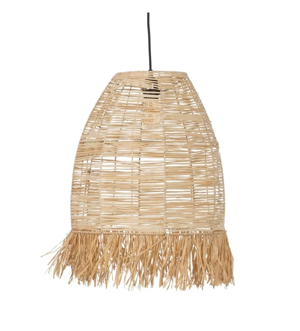 Lampa wisząca NERTUMI 49 cm naturalna*Zona-Design