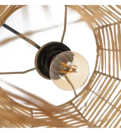Lampa wisząca NERTUMI 49 cm naturalna*Zona-Design