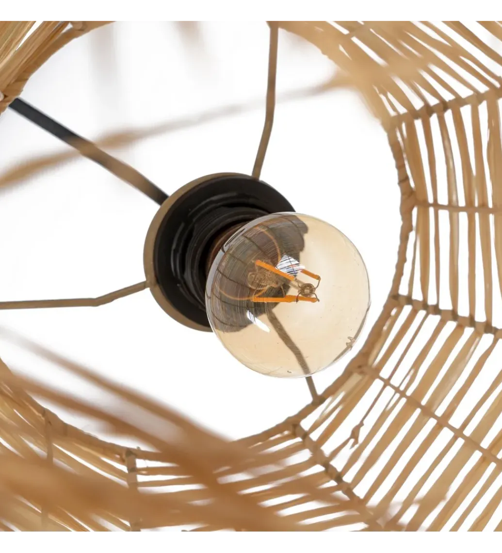 Lampa wisząca NERTUMI 49 cm naturalna*Zona-Design