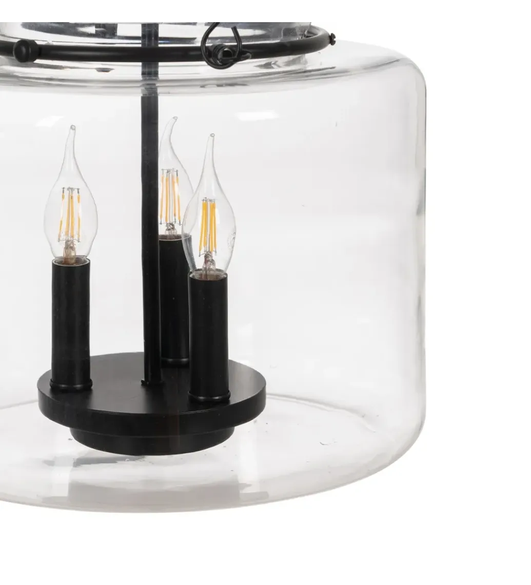 Lampa wisząca ORO 72 cm czarna*Zona-Design New
