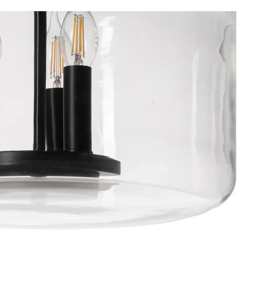 Lampa wisząca ORO 72 cm czarna*Zona-Design New