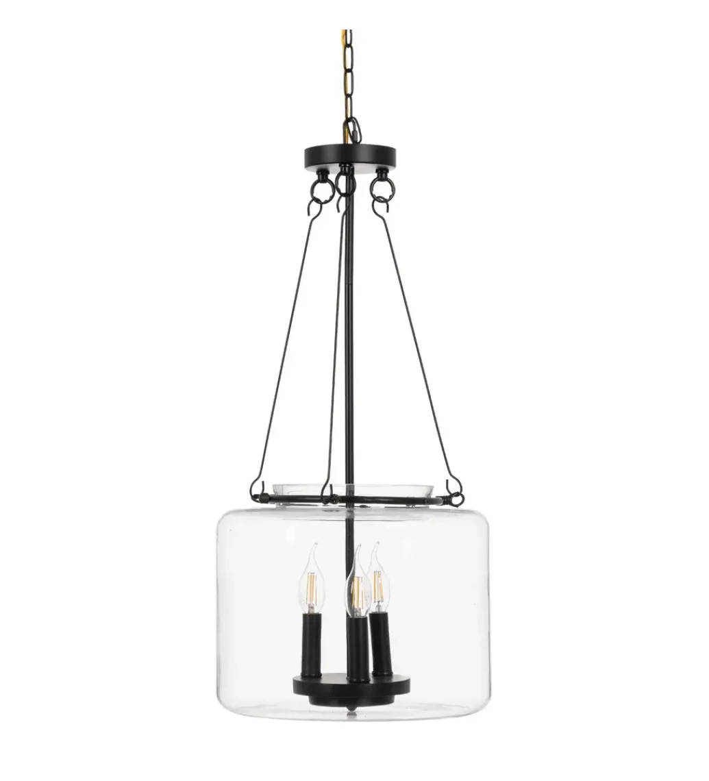 Lampa wisząca ORO 72 cm czarna*Zona-Design New