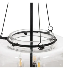 Lampa wisząca ORO 72 cm czarna*Zona-Design New