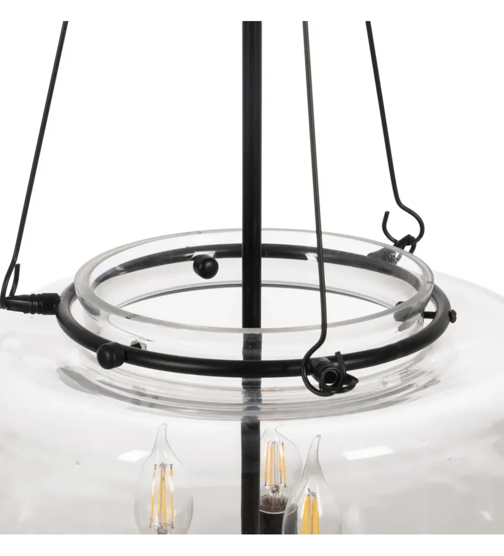Lampa wisząca ORO 72 cm czarna*Zona-Design New