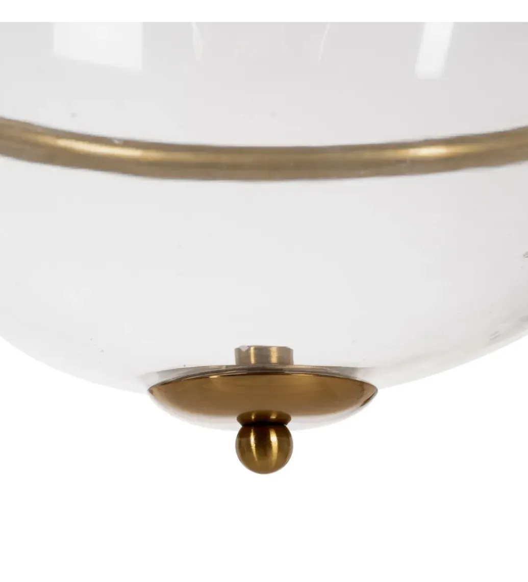 Lampa wisząca ORO 28 cm złota*Zona-Design
