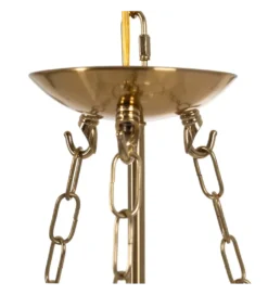 Lampa wisząca ORO 28 cm złota*Zona-Design