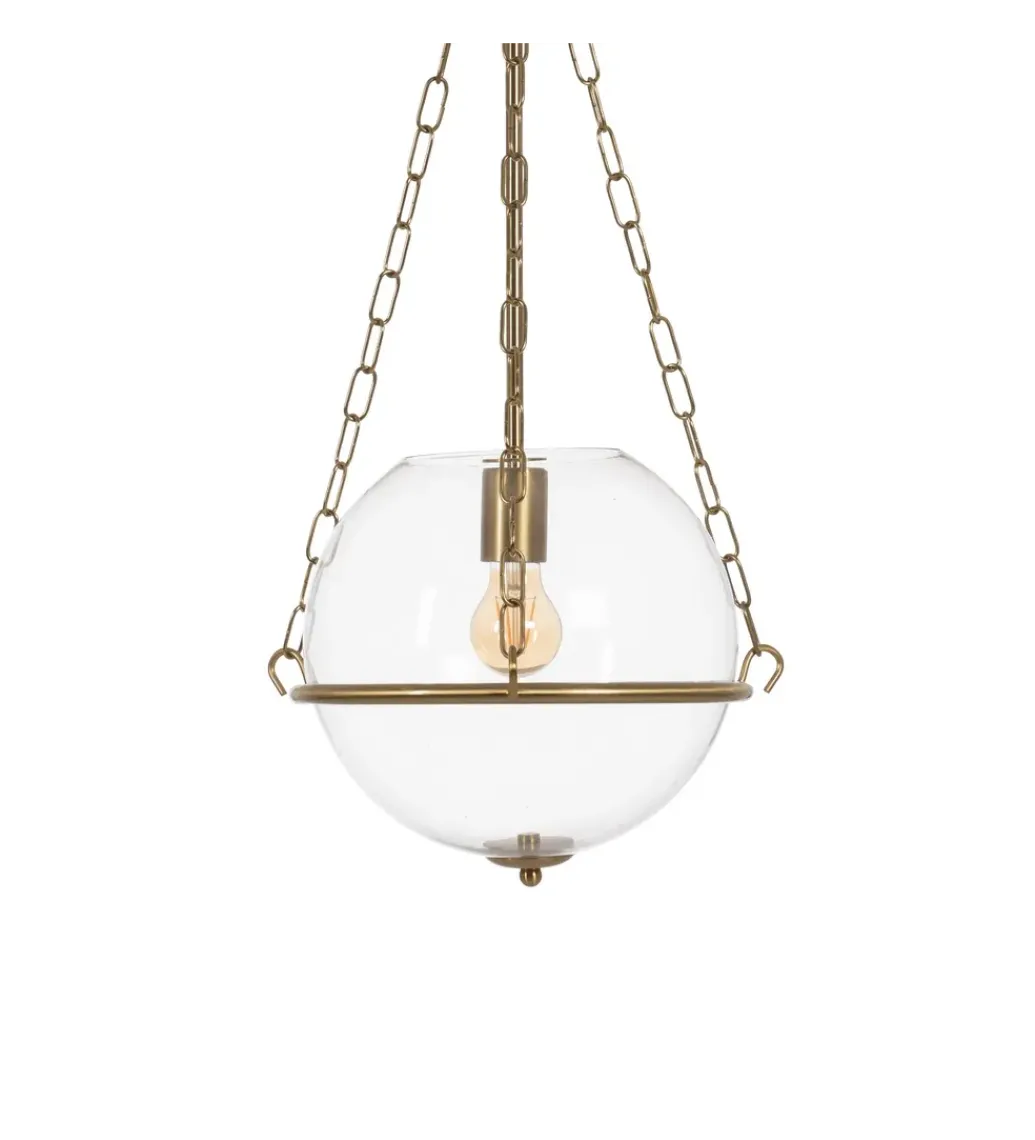 Lampa wisząca ORO 28 cm złota*Zona-Design