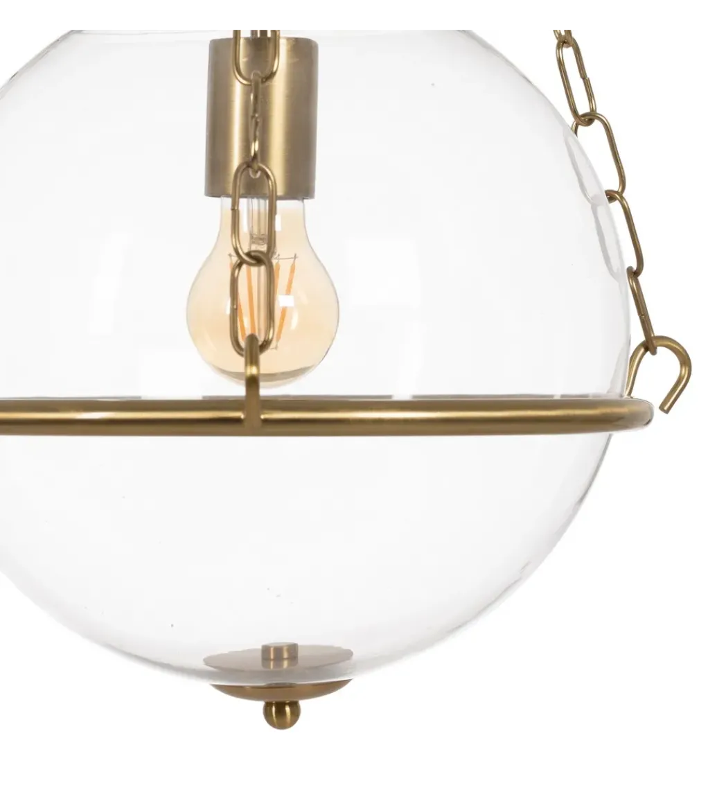 Lampa wisząca ORO 28 cm złota*Zona-Design