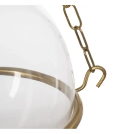 Lampa wisząca ORO 28 cm złota*Zona-Design