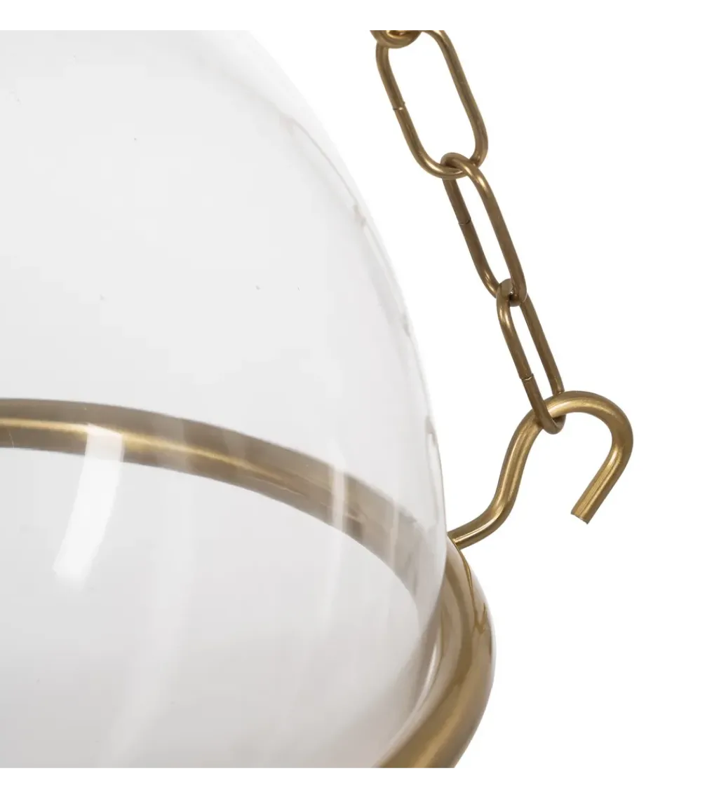 Lampa wisząca ORO 28 cm złota*Zona-Design