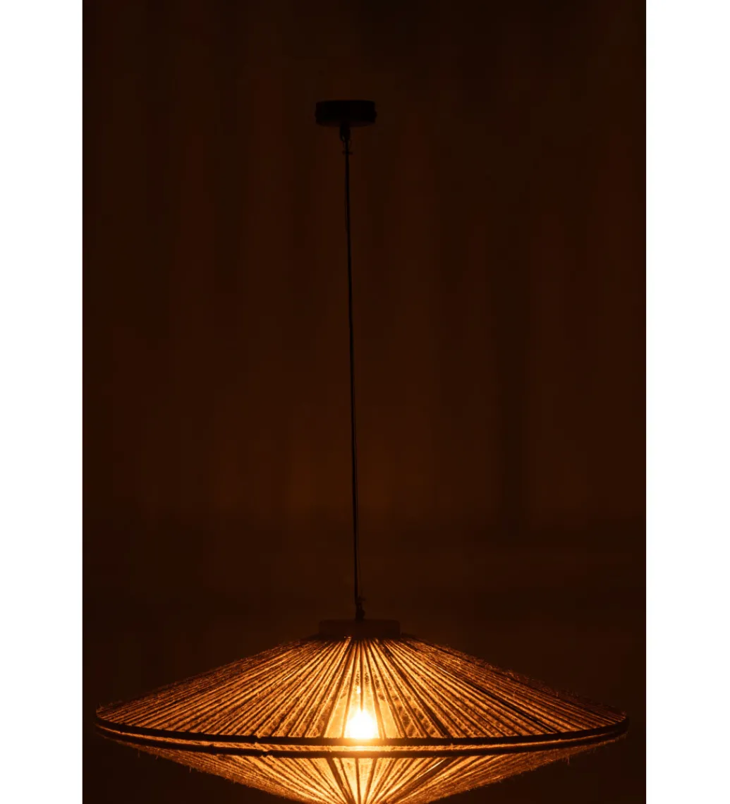 Lampa wisząca OVNI 93 cm naturalne*J-Line New