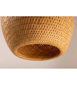 Lampa wisząca PAVO Nest 35 cm bambus*Invicta Interior