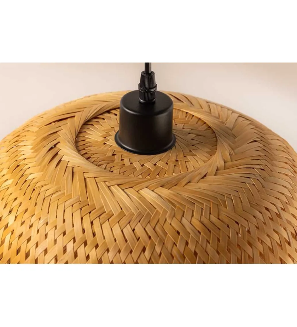 Lampa wisząca PAVO Nest 35 cm bambus*Invicta Interior