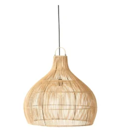Lampa wisząca Pear 80 cm naturalna*J-Line