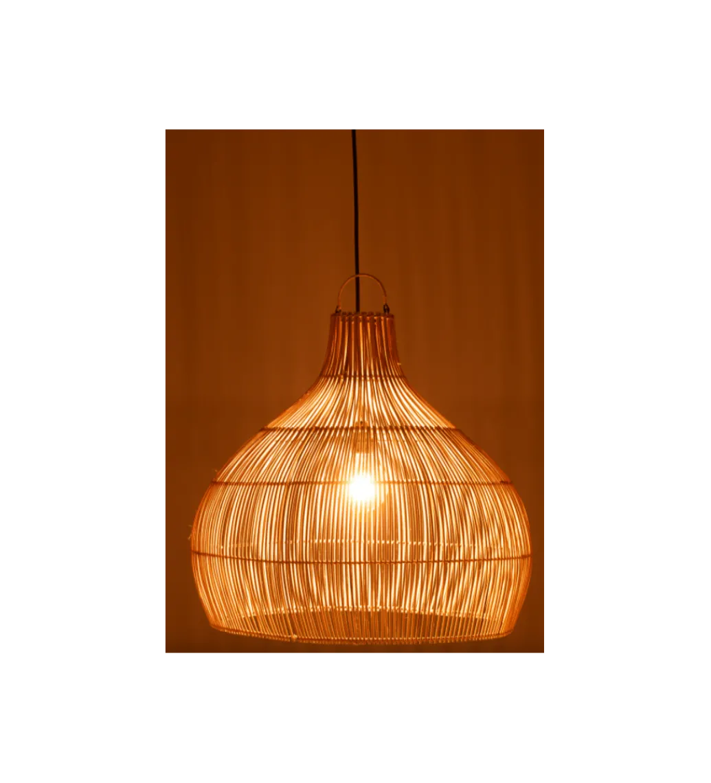 Lampa wisząca Pear 80 cm naturalna*J-Line