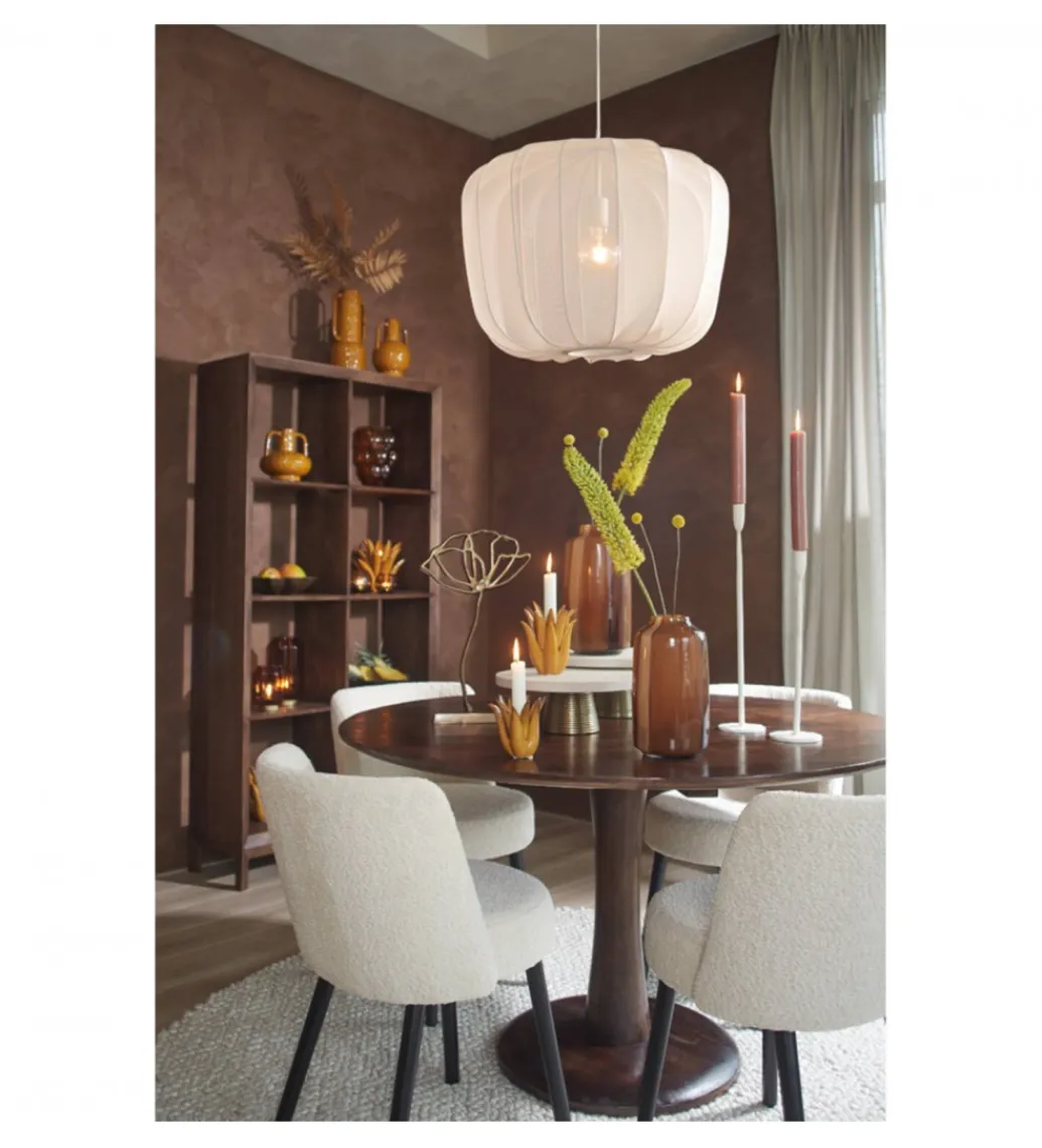 Lampa wisząca PLUMERIA 60 cm piaskowa*L&L New