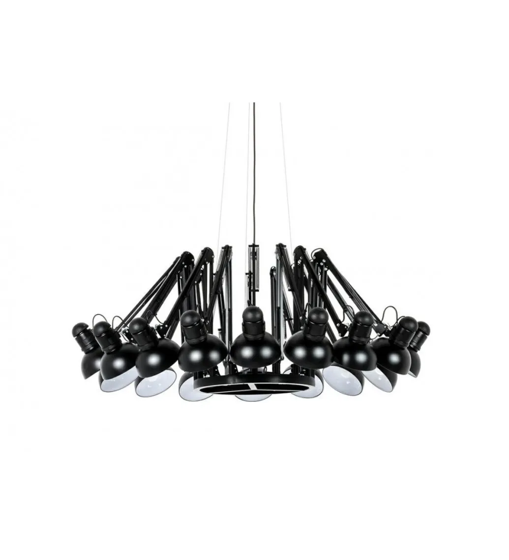 Lampa wisząca RAGNO 16 czarna*Zona-Design Online