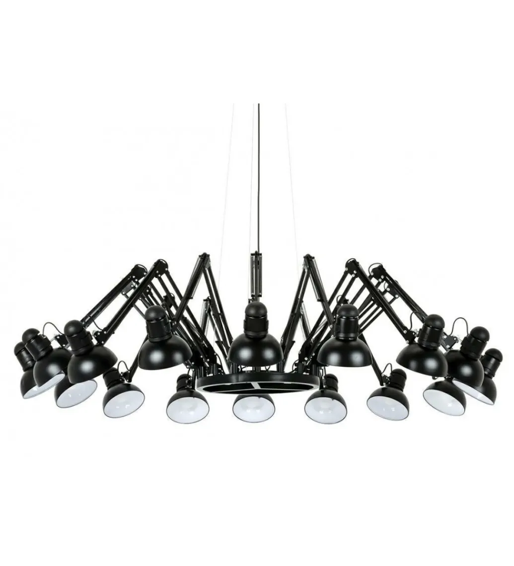 Lampa wisząca RAGNO 16 czarna*Zona-Design Online