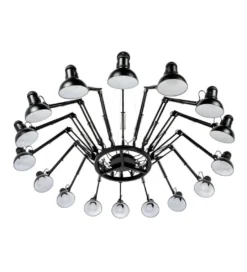 Lampa wisząca RAGNO 16 czarna*Zona-Design Online
