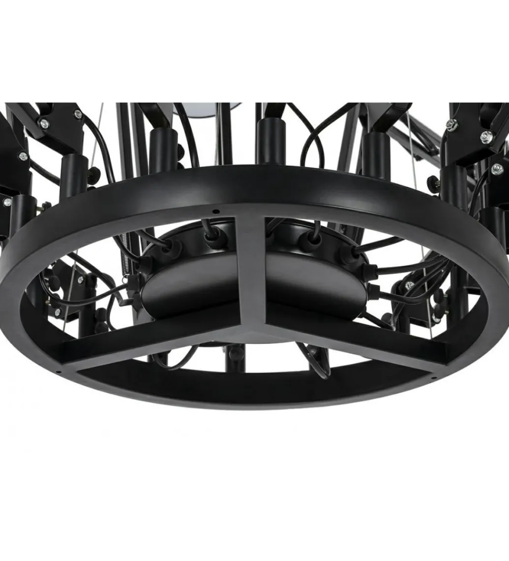 Lampa wisząca RAGNO 16 czarna*Zona-Design Online