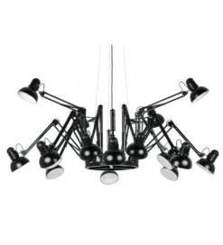 Lampa wisząca RAGNO 16 czarna*Zona-Design Online