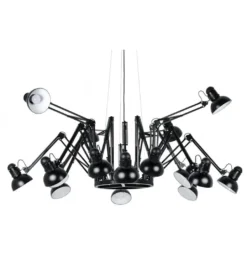 Lampa wisząca RAGNO 16 czarna*Zona-Design Online