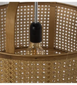 Lampa wisząca RATATAD 43 cm rattan*Exclusivas Sale