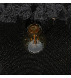 Lampa wisząca REHANELA 40 cm czarna*Zona-Design Discount