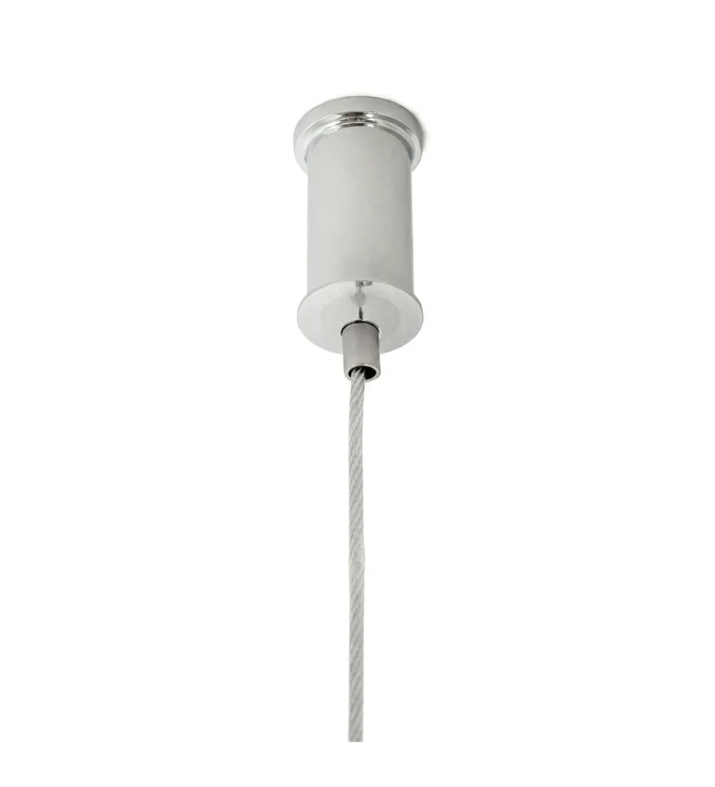 Lampa Wisząca RING 40 Cm Srebrna*Zona-Design