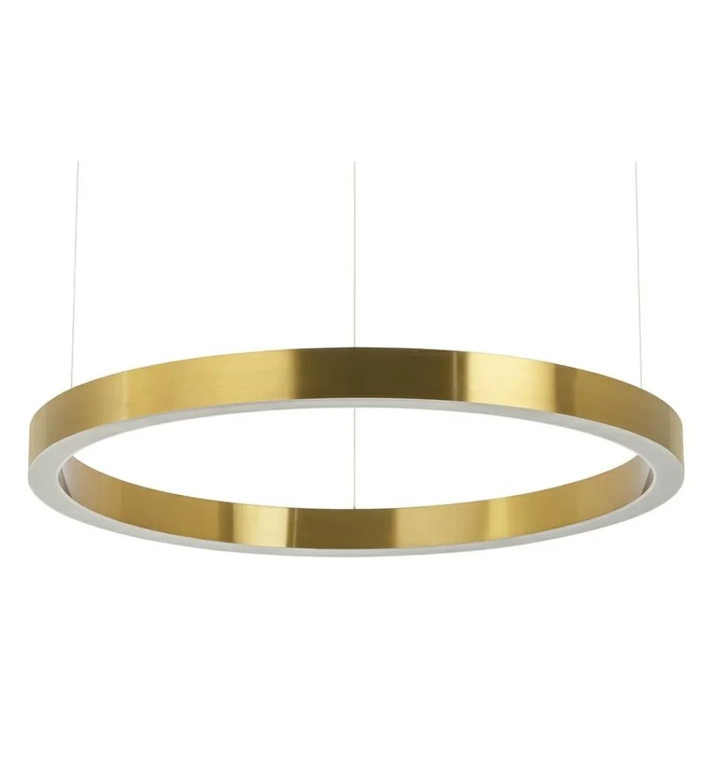 Lampa wisząca RING 80 cm złota*Zona-Design Online