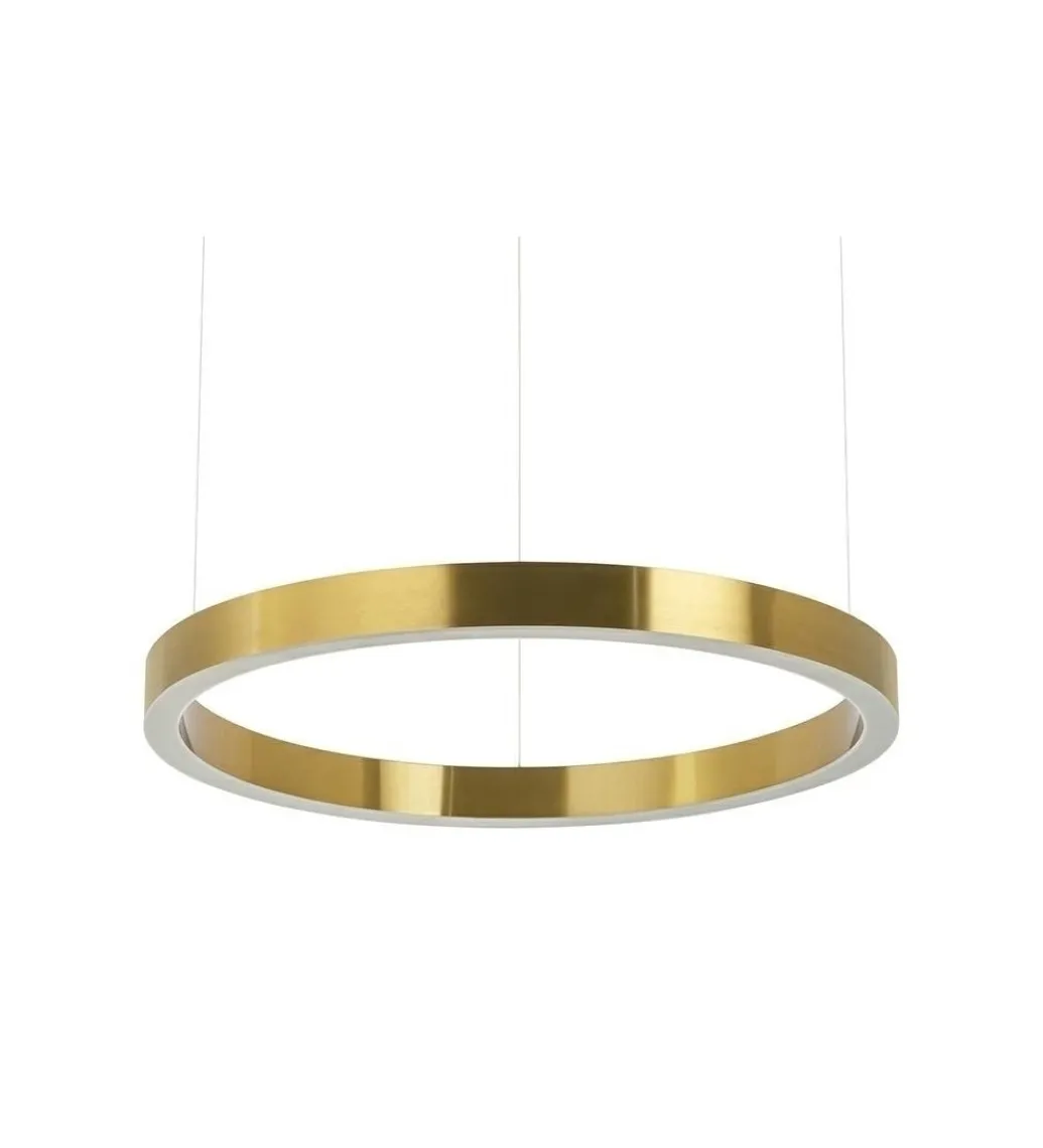 Lampa wisząca RING 60 cm złota*Zona-Design New