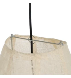 Lampa wisząca RITAMNA 60 cm beżowa*Zona-Design