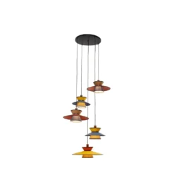 Lampa wisząca RIVA 87 cm wielokolorwy*KDesign Clearance