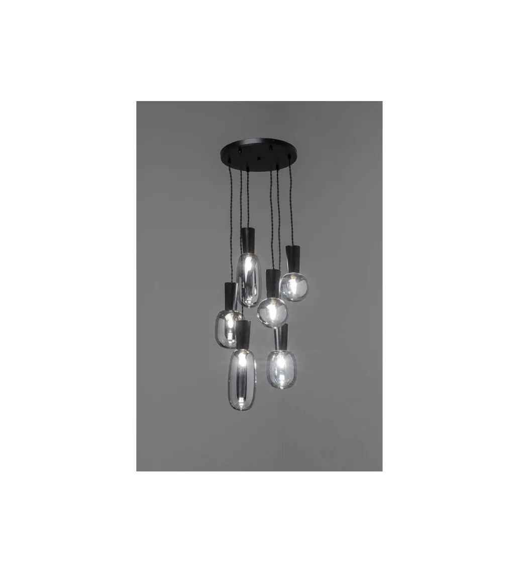 Lampa wisząca ROMEO 42 cm czarna*KDesign Hot