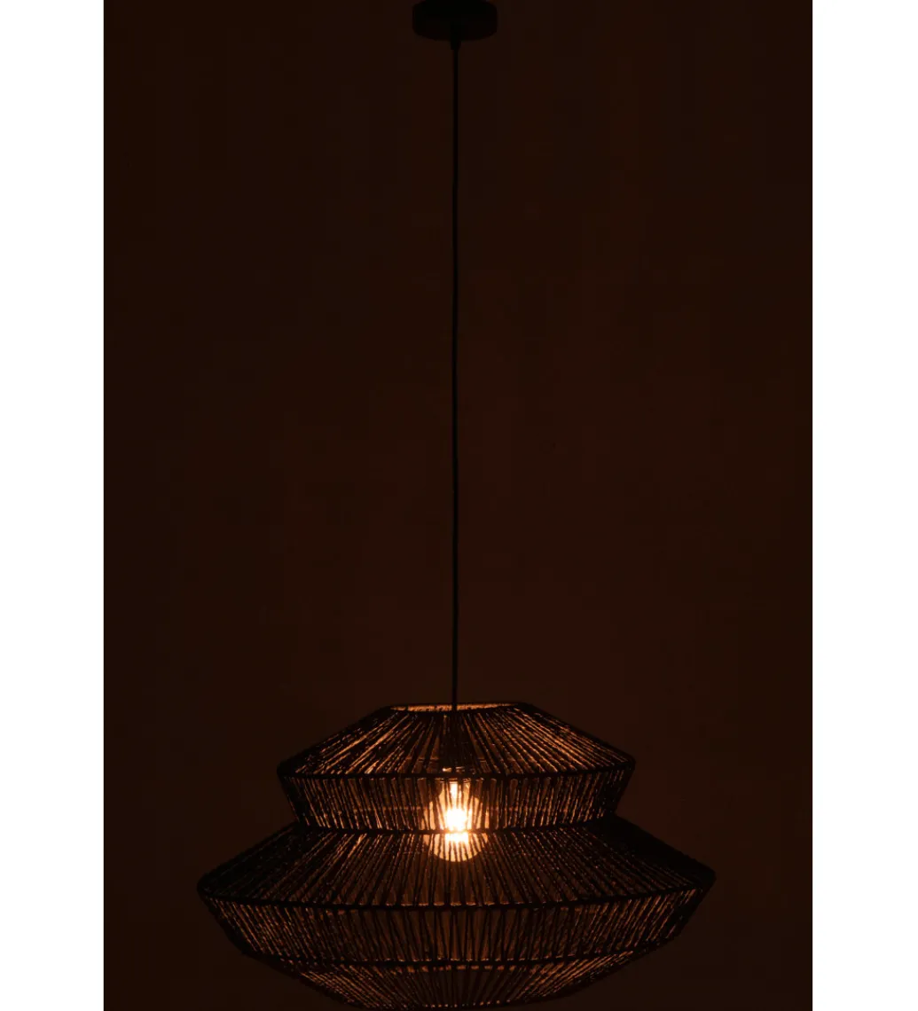 Lampa wisząca ROPEAN 33 cm czarna*J-Line Clearance