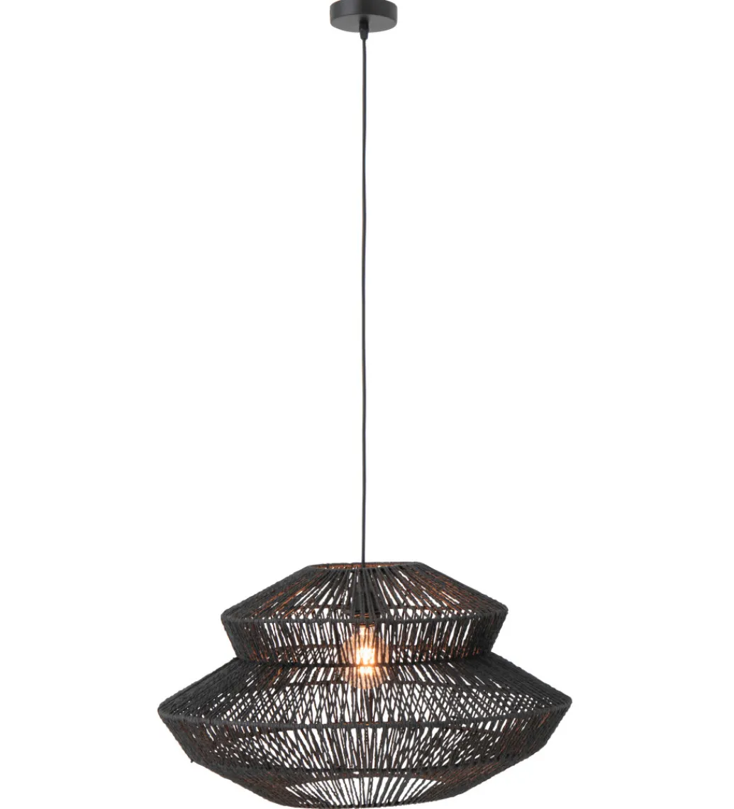 Lampa wisząca ROPEAN 33 cm czarna*J-Line Clearance