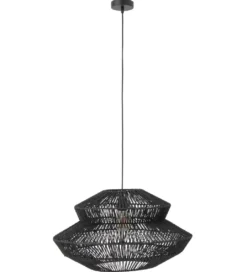 Lampa wisząca ROPEAN 33 cm czarna*J-Line Clearance