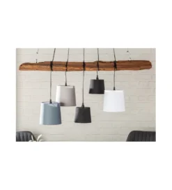 Lampa wisząca Saint-Louis 115 cm drewno driftowe*Invicta Interior