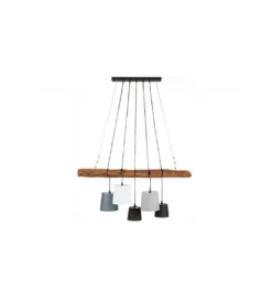 Lampa wisząca Saint-Louis 115 cm drewno driftowe*Invicta Interior