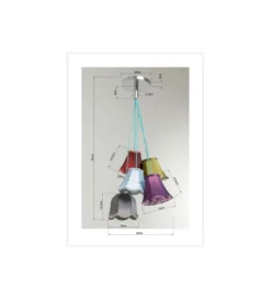 Lampa wisząca SALOON FLOWERS*KDesign Discount