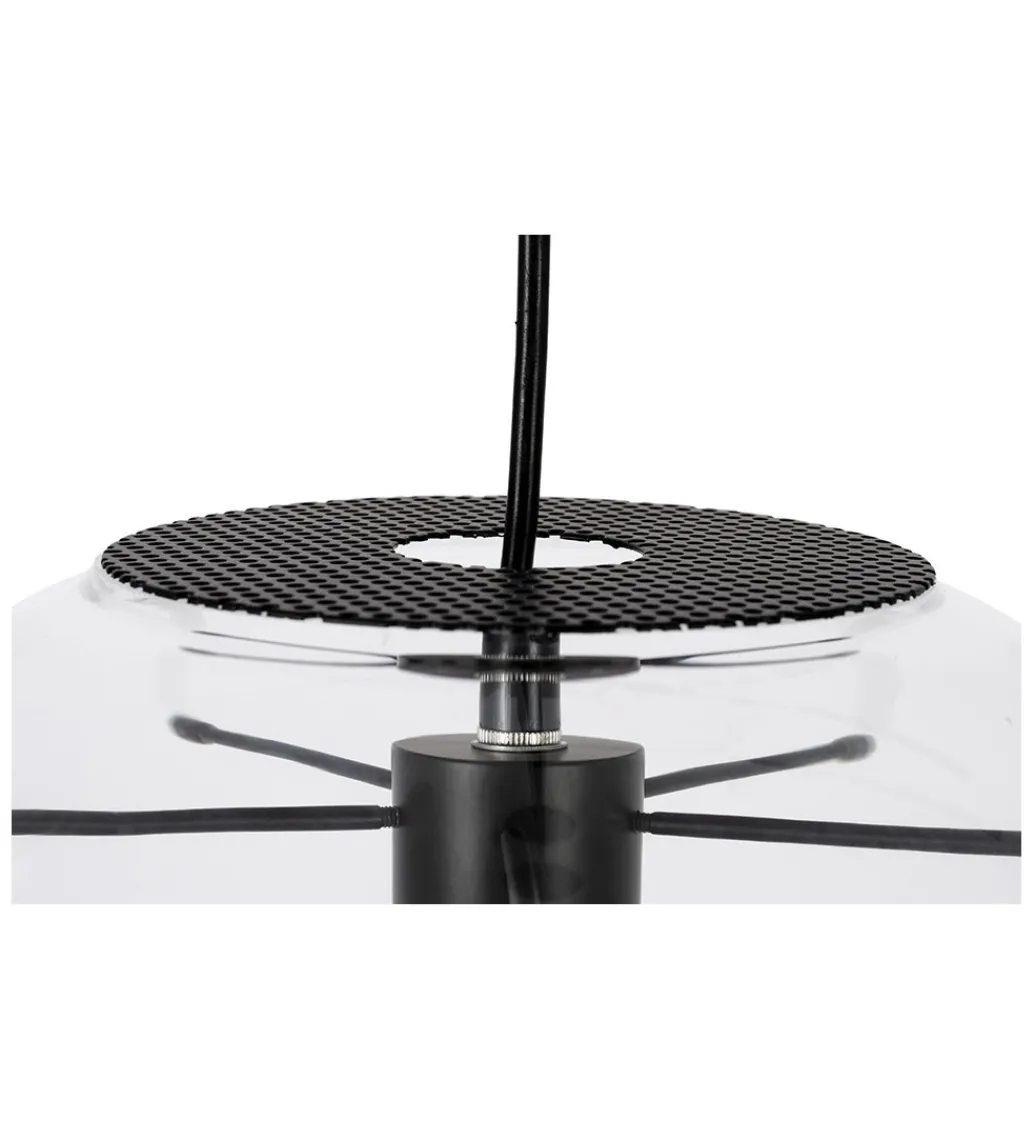 Lampa wisząca SANDRA 40 cm trasnparentny*Zona-Design Online