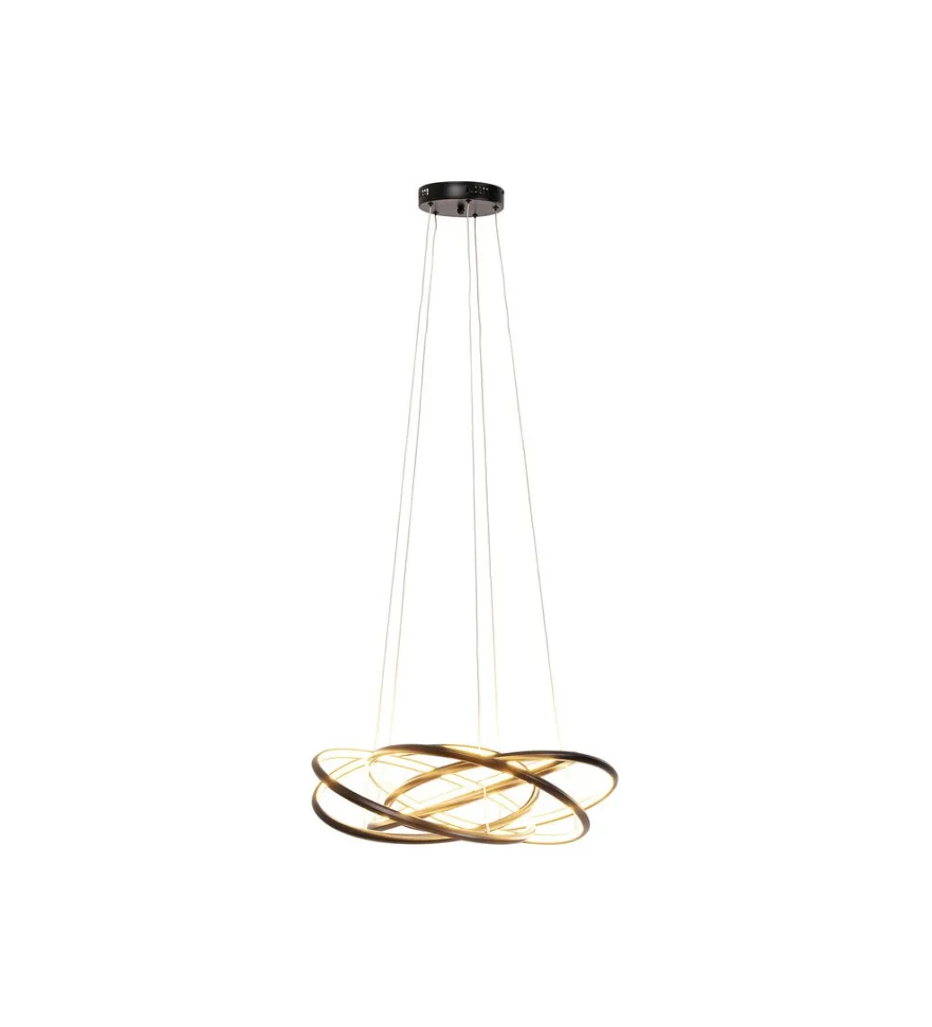 Lampa wisząca SATURN 72 cm czarna*KDesign Clearance