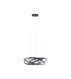 Lampa wisząca SATURN 72 cm czarna*KDesign Clearance