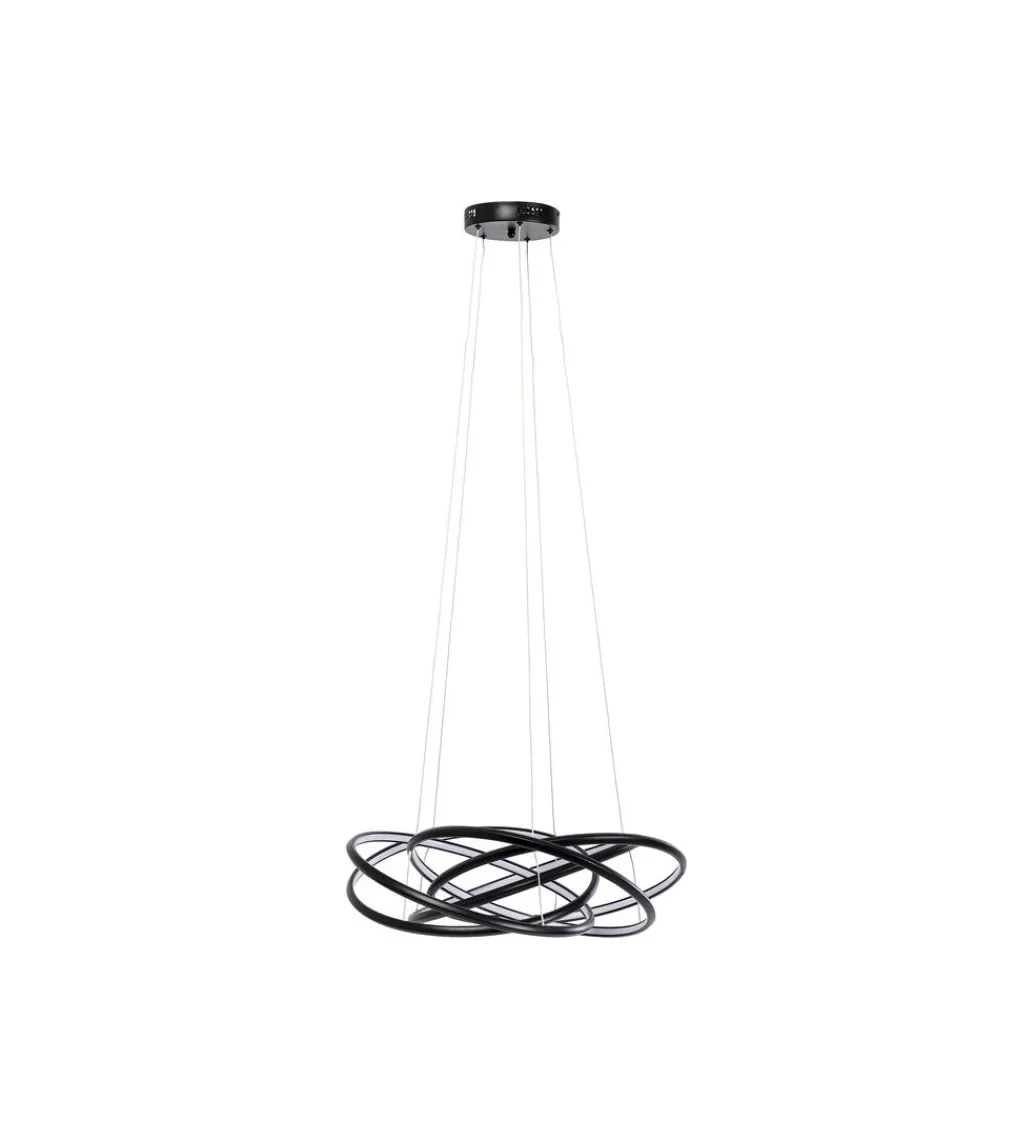 Lampa wisząca SATURN 72 cm czarna*KDesign Clearance